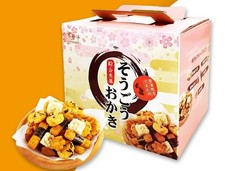 30 sachets× (TRYGOODZ) Assorted Rice Crackers gift box 20g each