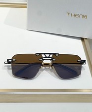T-Henri Rimless Shield Sunglasses Gradient - Model: SPEKTRE - Size: 58-15-141