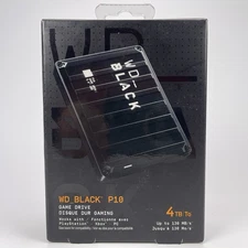 Western Digital Black P10 4TB External 2.5 inch (WDBA3A0040BBKWESN) Hard Drive