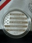 2020 - Women's Suffrage Centennial Proof Silver Dollar and Medal Set — photo 6