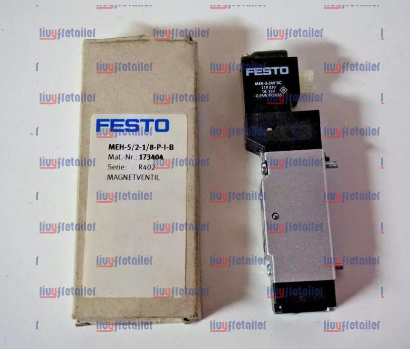 1PC New FESTO solenoid valve MEH-5/2-1/8-P-I-B 173404