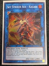 Sky Striker Ace - Kagari Super Rare Dark Saviors DASA-EN027 VLP 1st Ed