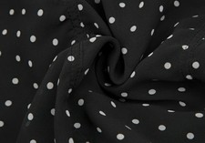 Used Tricot COMME des GARCONS tricot Special Dot Print Chiffon 2B Jacket Black W