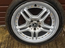 MERCEDES S CLASS W220AND VITO SET OF  ALLOY WHEELS  WITH 18" TYRES