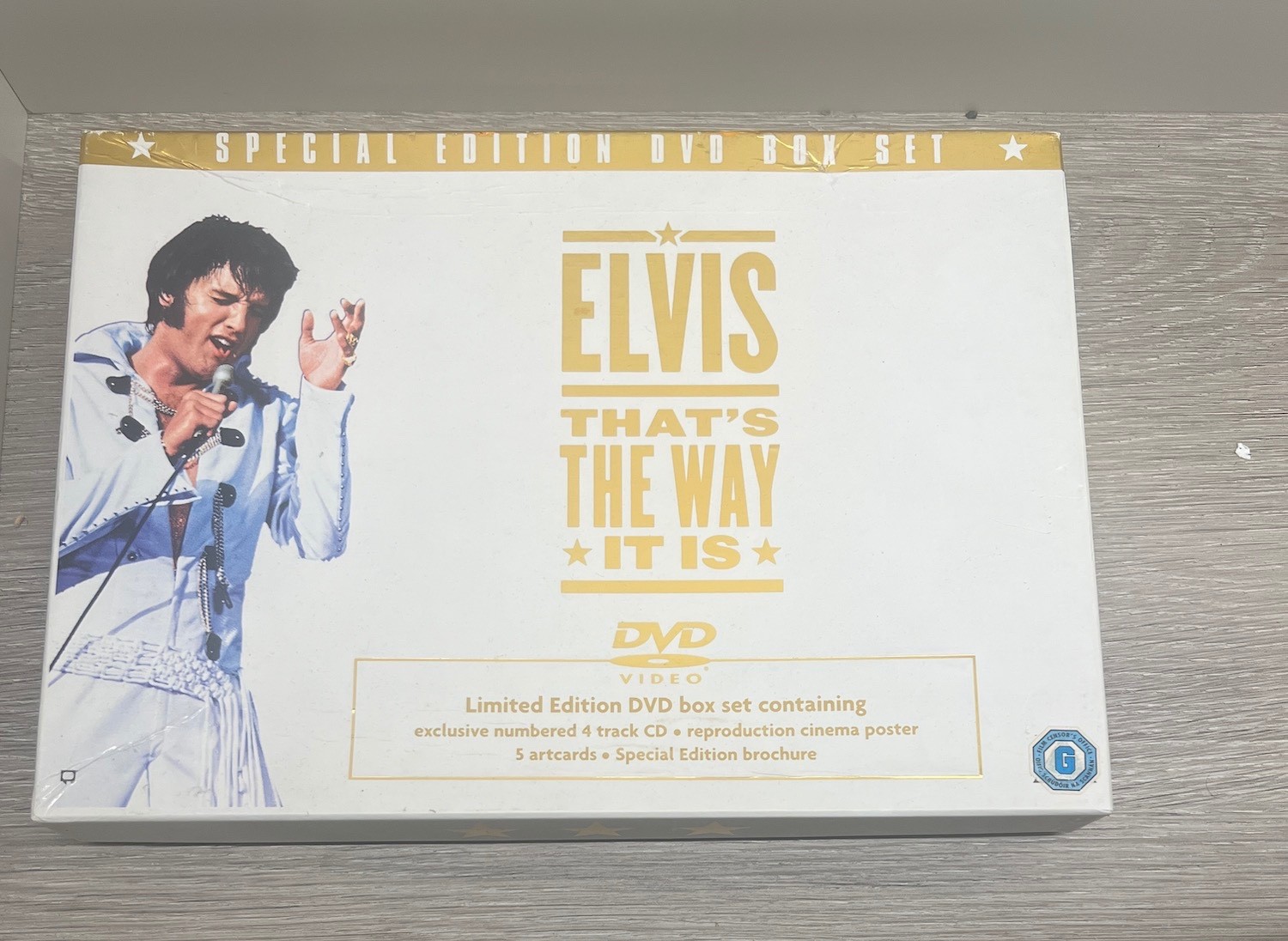 ELVIS That's The Way It Is Limited Ed DVD Box Set With CD, Poster and Artcards