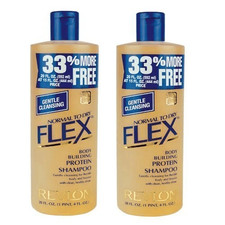 Revlon Flex Body Building Shampoo for Normal To Dry 592 Ml -Set of 2