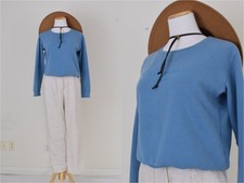 Cotton on blue crop Calabasas California Crewneck sweatshirt size XS, faded