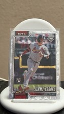 2026 Topps Series 1 #73 Jimmy Crooks RC Diamante Foil St Louis Cardinals