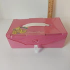 Vintage 1984 Tara Toy American Beauty Barbie Fashion Doll Rainbow Case 8x4x3