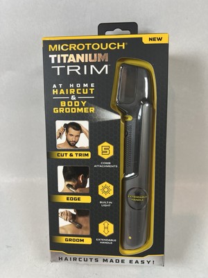 Micro Touch Titanium Trim Hair Cutting Body Shaver and Groomer - 092120