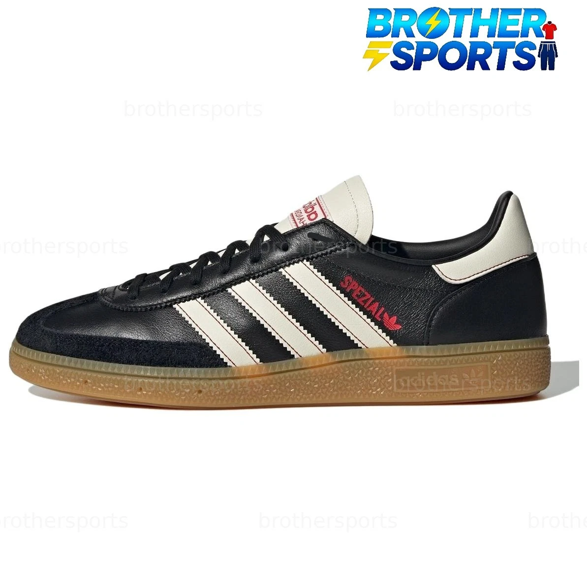 Adidas Handball Spezial Black Off White Red for sale | eBay