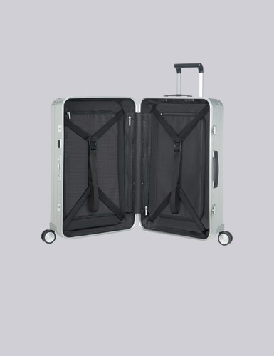 Samsonite Lite Box Alu Spinner 71L Trolley Koffer Silber Suitcase NEU - Bild 10 von 11