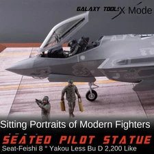 Galaxy FC48026 1/48 F-35A/B/C Seated Pilot and Ejection Seat FOR Tamiya 1/48 KIT