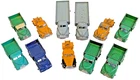Vintage Dinky Dublo Bundle of 11 Bedford & Austen Working Vehicles Lorries Retro