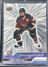 Upper Deck 2024 PWHL Young Guns Silver Outburst Erin Ambrose