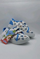 BNWT boy shoes trainers sneakers espadrilles canvas size 10 The Smurfs spring