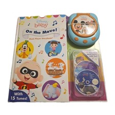 Disney Baby: on the Move! Music Player by Maggie Fischer (2020, Hardcover)