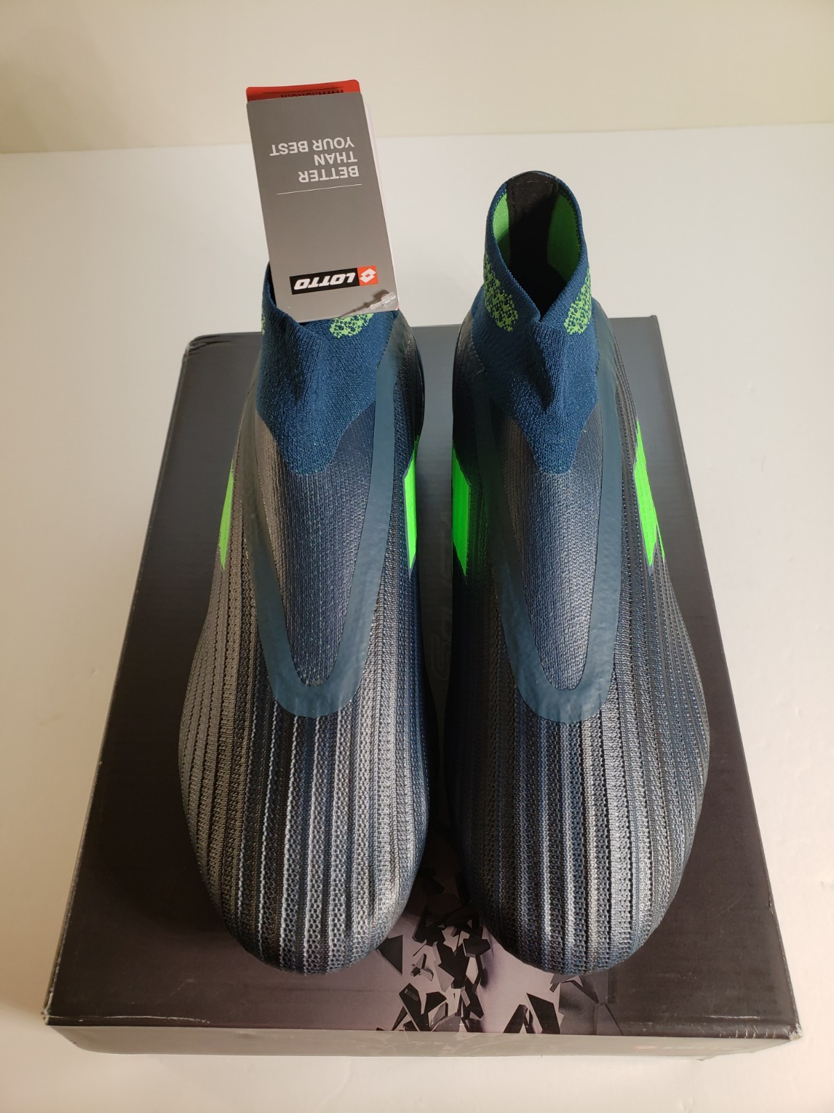 Scarpe da calcio uomo originali Lotto Solista 100 III Gravity FG taglia 8 5 US