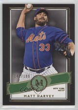 2016 Topps Museum Collection Green 143/199 Matt Harvey #76 0o9
