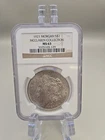 1921 Morgan Silver Dollar $1 - NGC MS63