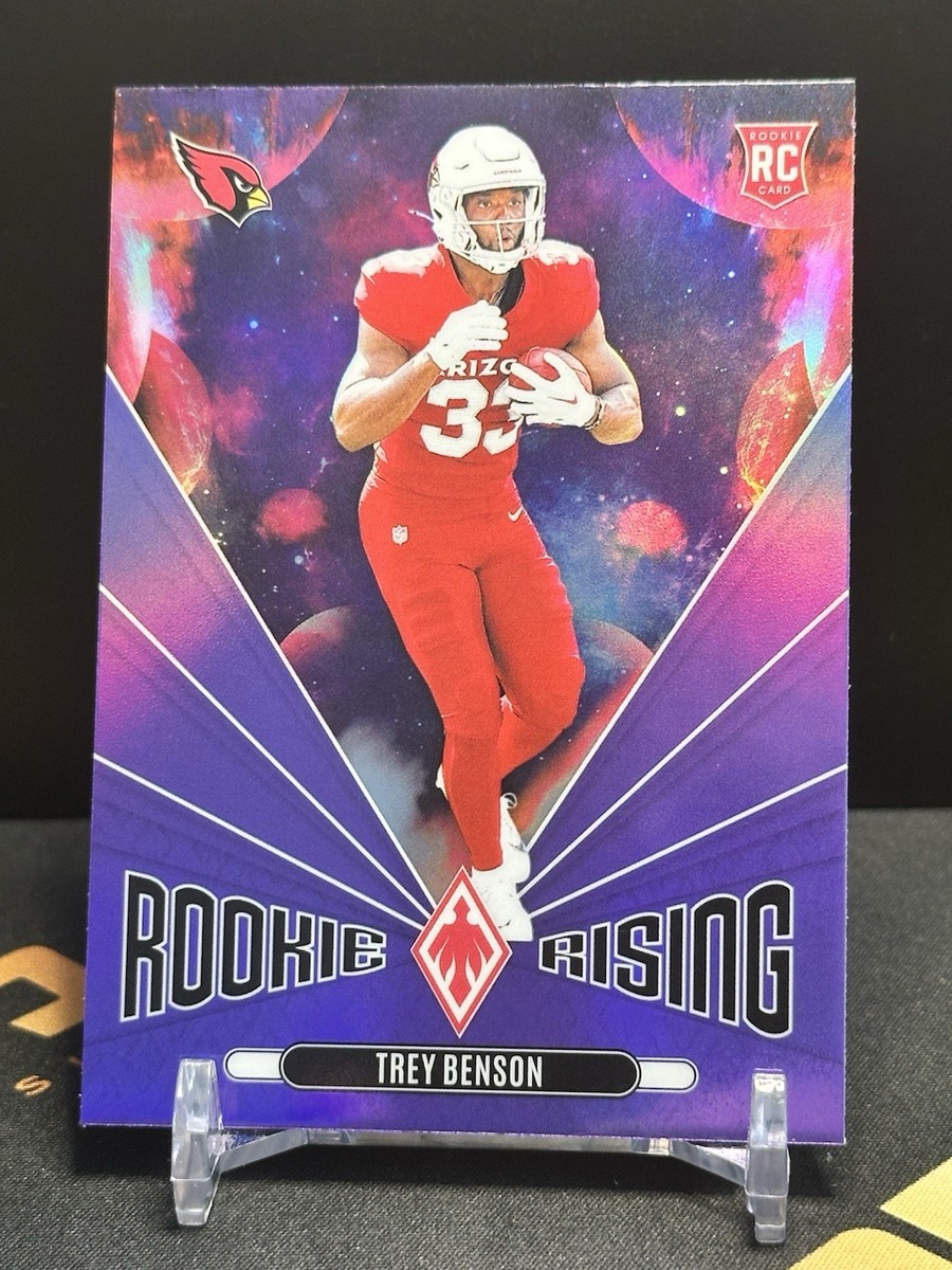 2024 Phoenix Tre Benson Rising Rookie RC Purple Holo #RR-TBN SP