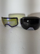 Smith I/O Mag Xl Goggles Low Bridge Fit ChromaPop Storm Rose and Black Lenses