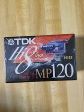 TDK Metal Particle MP120 Hi8mm Video Cassettes Lot of 3 New/ Sealed