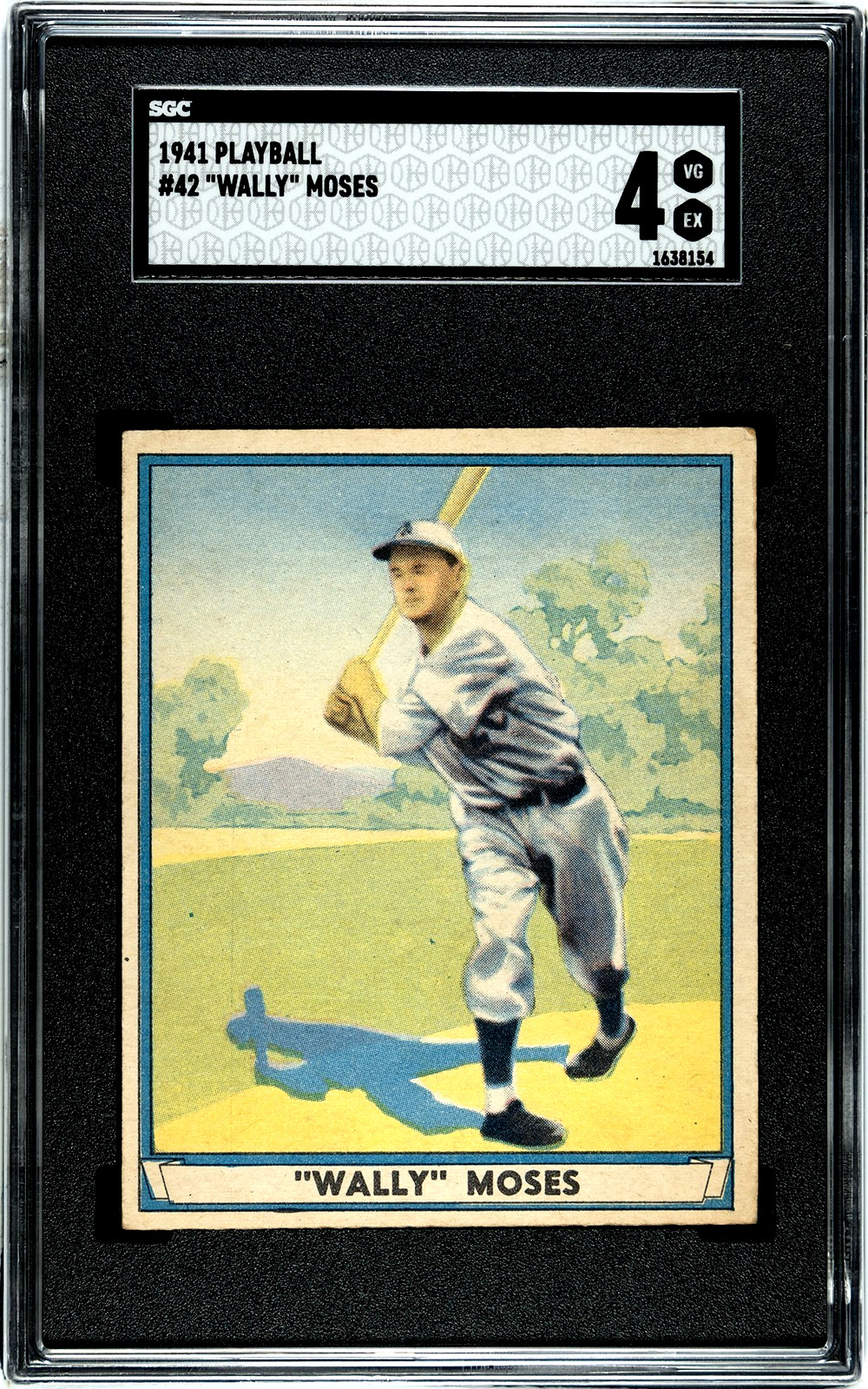 SGC 4 - 1941 Play Ball #42 Wally Moses Philadelphia A's