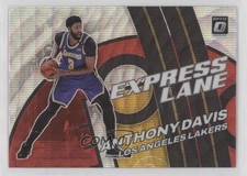 2021-22 Panini Donruss Optic Express Lane Red Wave Prizm Anthony Davis #19 17hw