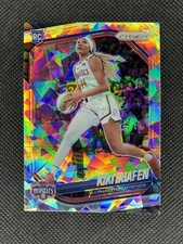 2025 Prizm WNBA Kiki Iriafen Rookie #72 Cracked Ice Prizm! Mystics RC