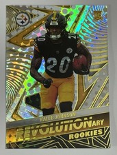 2025 Panini Revolution - Revolutionary Rookies Kaleb Johnson #9 (RC) Steelers