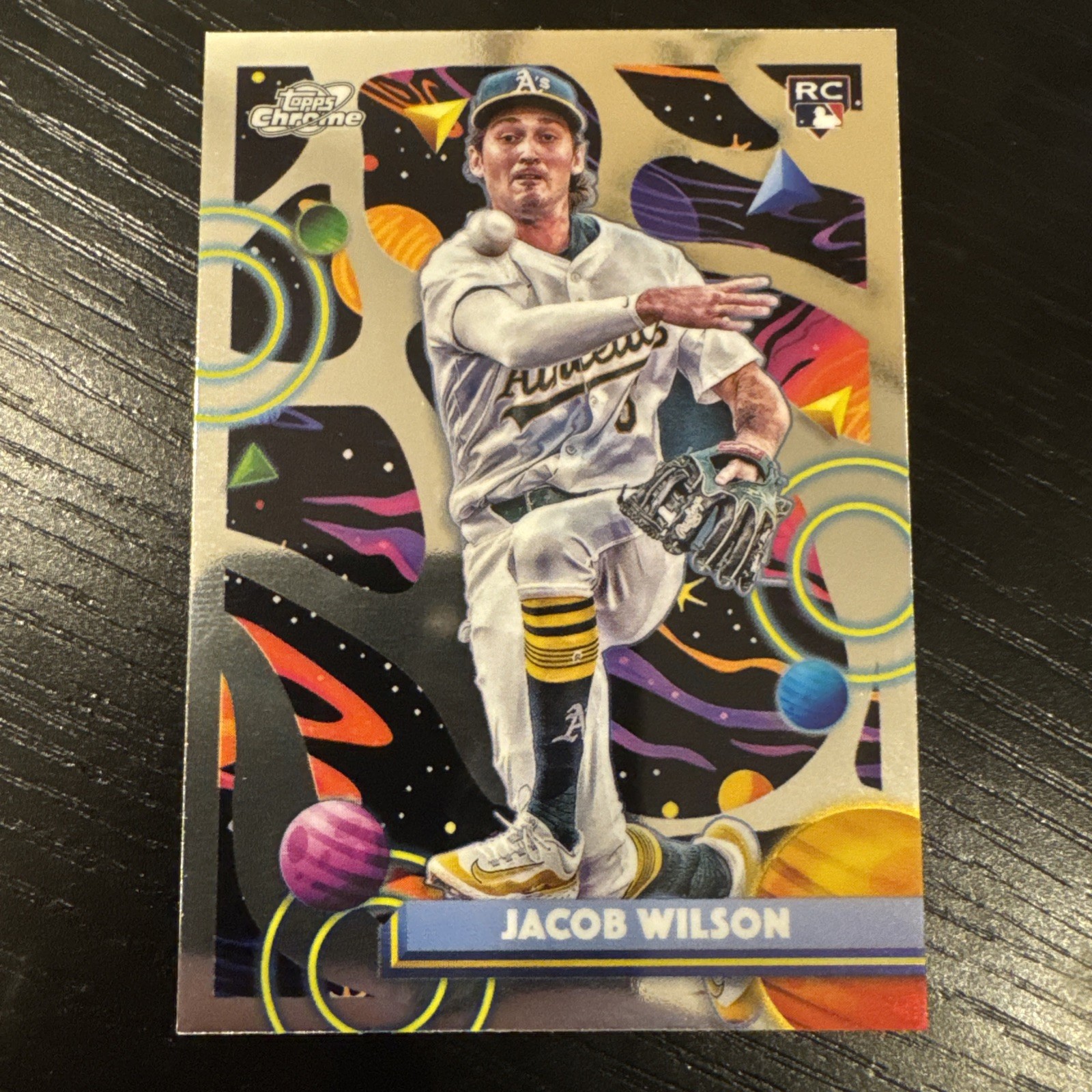 2025 TOPPS CHROME #139 JACOB WILSON COSMIC RC
