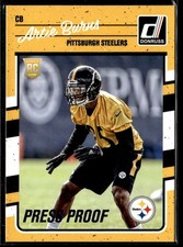 2016 Donruss #303 Artie Burns Press Proofs Green