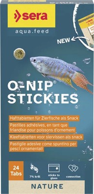 Sera Fischfutter O-Nip Stickies 24 Tabs  Fischfutter