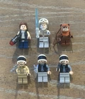 Lego Star Wars Rebellion Minifigure Lot Luke Skywalker Han Rebel Troops Wicket