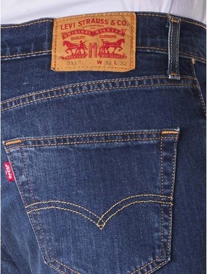 Levi's Men's Flex 511 Modern Slim Fit Pants Denim Jeans - Dark Blue (045111042)