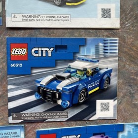Lego City Instruction Manuals Lot 60251 60312 60399 60383 8401 7641 - READ