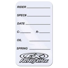 Factory Effex 06-90021 Suspension Spec Sticker