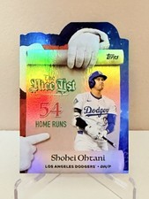 2025 Topps Holiday Shohei Ohtani—Making The Nice List Die-Cut # MNL—1