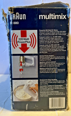 Braun M880 280W Hand Mixer for sale online | eBay