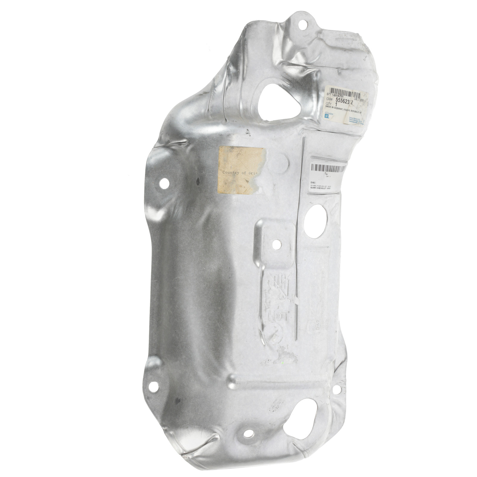 Escudo térmico de convertidor catalítico para GM (P/N 55562332)