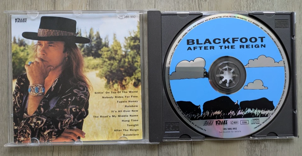 CD - Blackfoot (Lynyrd Skynyrd) - After The Reign - mit Autogrammen/ Signaturen - Bild 3 von 4