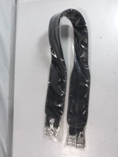 Professional Equine 50" English Girth Black Horse Tack Equestrian