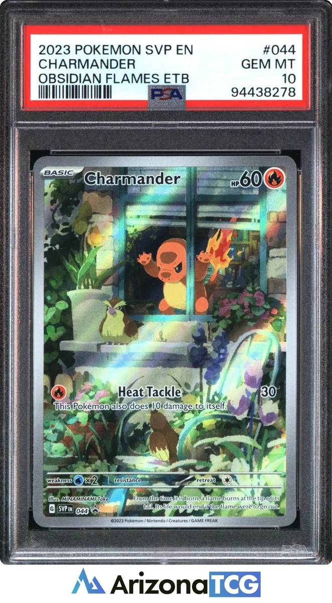 Charmander Pokémon TCG Professional Sports Authenticator (PSA