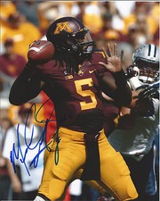 MINNESOTA GOPHERS MARQUEIS GRAY SIGNED 8X10 PHOTO W/COA MARQUIES NFL DRAFT A
