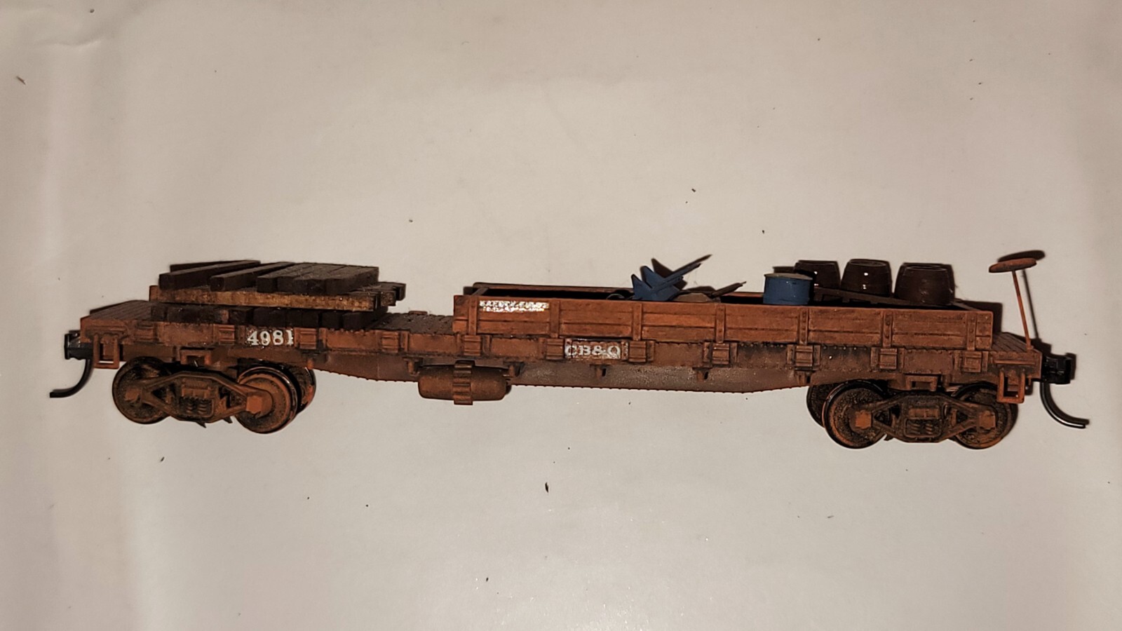 HO Scale MOW Work Train Cars Plastic and Metal Combinations 17 eBay