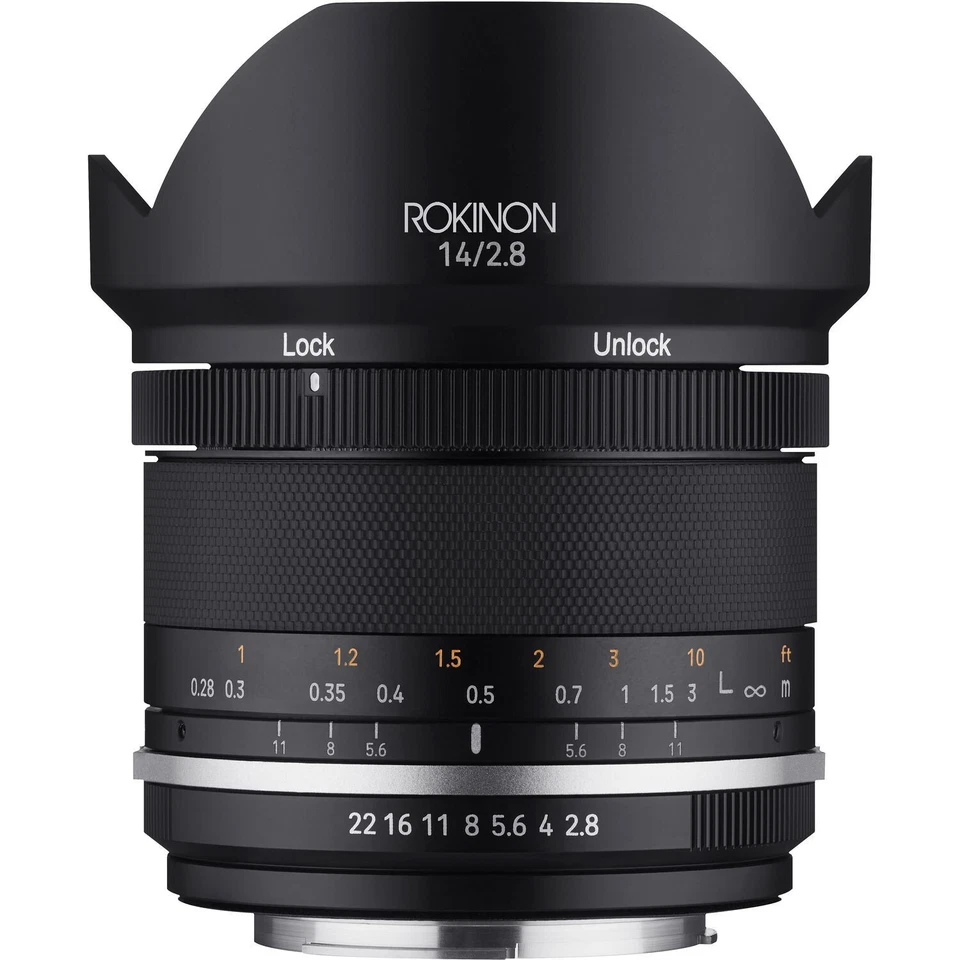 Rokinon 14mm f/2.8 Series II Lens Weather Sealed Ultra Wide-angle For Canon EF-M - Image 2 of 4