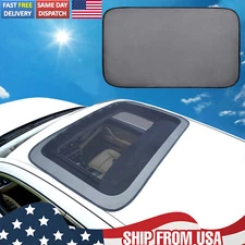 Magnetic Sunroof Sunshade Cover Moon-Roof Mesh Camping Bugs Screen Awnings Tent