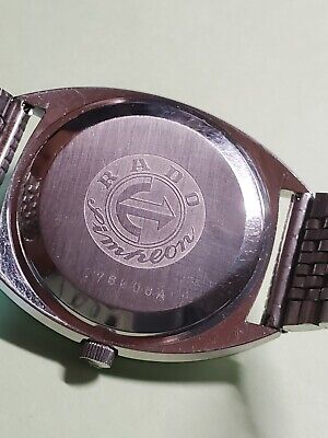 Vintage 80's Rado Simplon 35mm Stainless Steel Hand Winding Vintage 80's Rado Simplon 35mm Stainless Steel Hand Winding