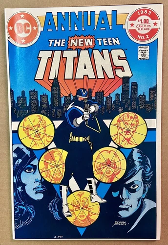 New Teen Titans Annual #2 NM 1983 1st Vigilante, Perez art